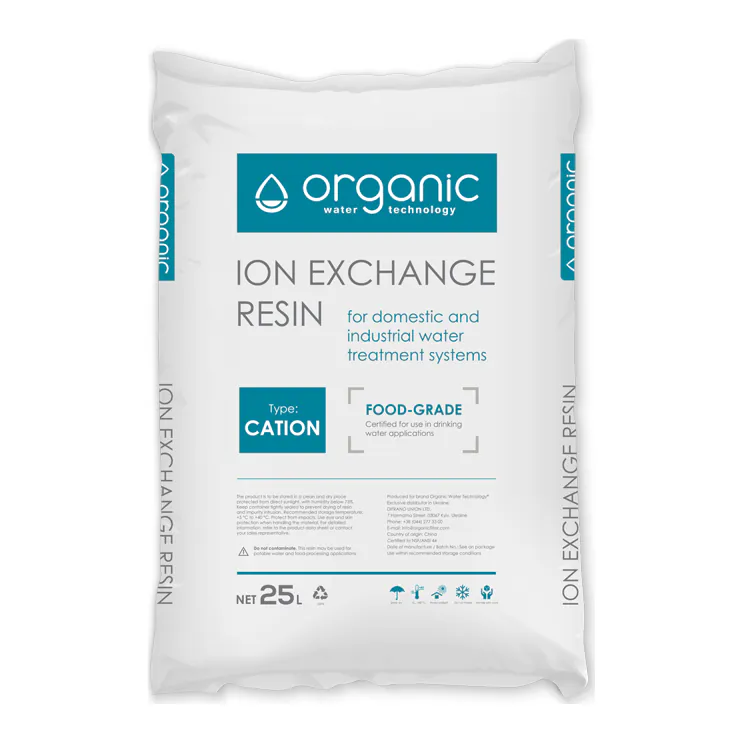 Іонообмінна смола Organic KH-70, 25 л